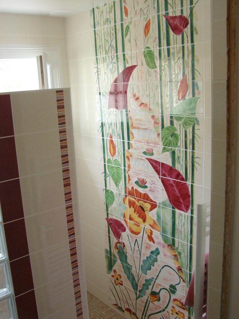 Salle de bain « Jardin vertical »